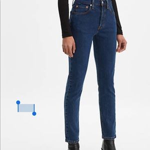 High rise Levi 501
